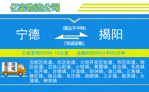 福州到中山物流公司